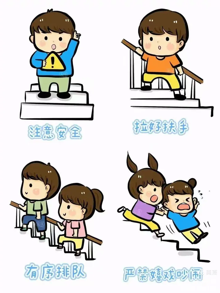 —文汇街道中心幼儿园防踩踏安全知识小贴士